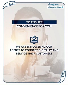 We, at Bajaj Allianz General Insurance, always put care before anything else and empowering our agents to connect and care for you digitally is one more way to achieve this. #CareWillOvercome #COVID19 #Pandemic #CaringlyYours | Bajaj General Insurance Limited