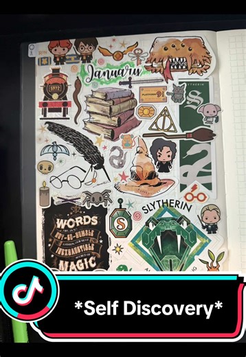 Journaling and Sticker Collection for Self Discovery
