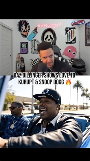 Dre Carter | Daz dropped a song for Snoop & Kurupt family & it’s smooth, I don’t really like AI but for this concept it’s dope 🔥 How yall feeling 👀🔥... | Instagram