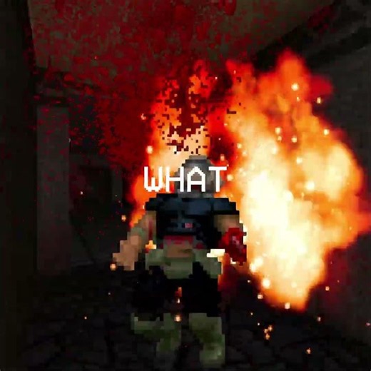 Brutal Doom causes brand new skill issue #doom #gaming #games