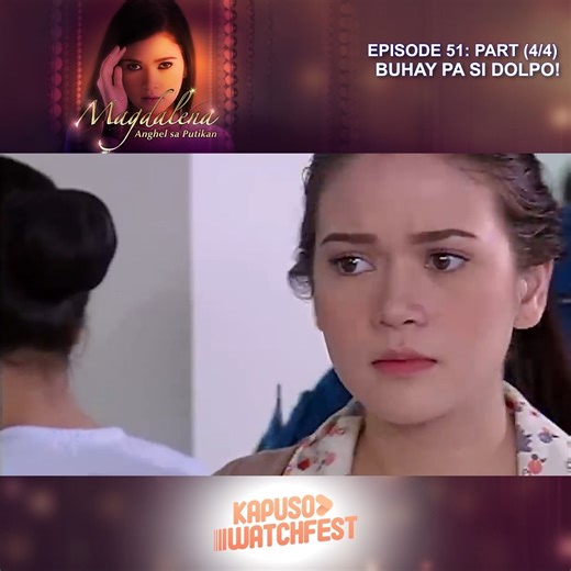 Magdalena tells the story of Lena, a simple girl who works hard to support her family. Aside from her pure heart, men are also smitten by Lena’s natural beauty. But Lena doesn't have eyes for any of her admirers. She is already in love with her childhood friend Abel, whom she also considers as her first love. However, Lena’s mother Luding is against her relationship with Abel. Luding wants Lena to marry Baron, a wealthy guy from Manila. Luding and her husband Dolpo think that Lena’s marriage to 