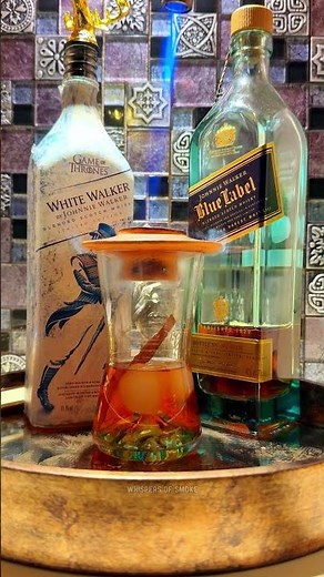 Johnnie Walker Blue Label Pour | Luxury Scotch Whisky Aesthetic