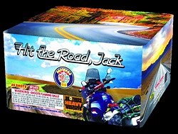 Hit the Road Jack | 500-gram Aerial Fireworks Cakes | 49 Shots