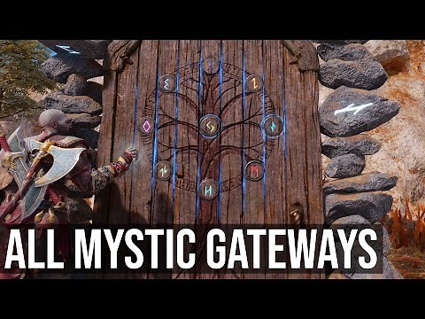 God of War Ragnarok - All Mystic Gateways Locations (How To Unlock All Mystic Gateways)