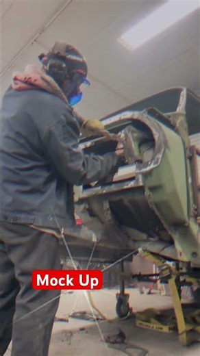 1984 to 1974 K5 Blazer Conversion esp 9 shaved firewall #fyp #910 #nc #diy