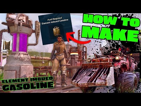 How To Make ELEMENT IMBUED GASOLINE on Extinction in Ark Survival Ascended!!!