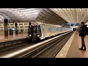 WMATA Washington Metrorail Red Line Trains @ Metro Center (10/3/22)