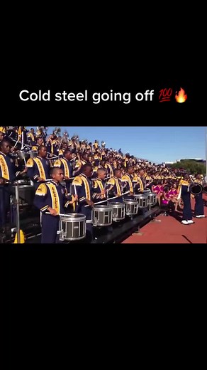 Energetic Drumline Solo with Cold Steel at NCAT