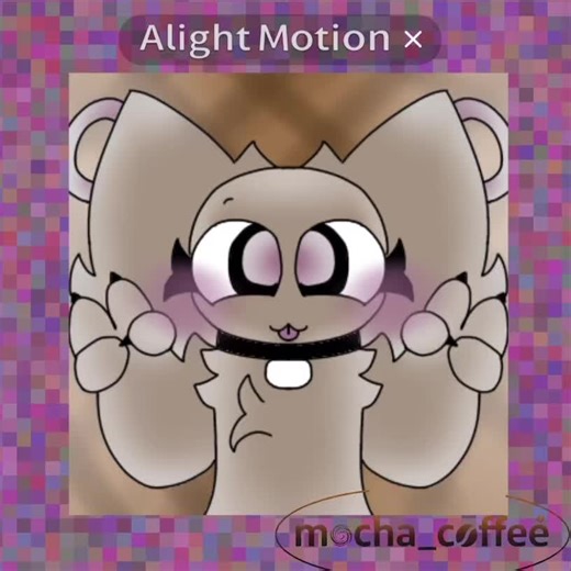 A animation I did of mocha | Animation