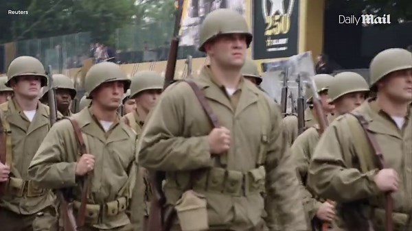 US Army marks 250th anniversary with parade showing military history