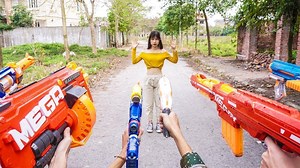 7K views · 118 reactions | Nerf War Sniper force ⚡ Hero Man Nerf The SPY Rescue Yellow Girl Nerf Movie | Nerf War Movie | Facebook