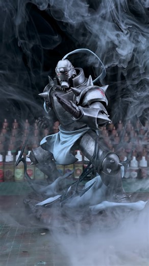 Studio 18 3D | Alphonse Elric lost his body trying to bring his mom back, his soul bound to a hollow suit of armor. Gentle and hopeful, he walks beside... | Instagram