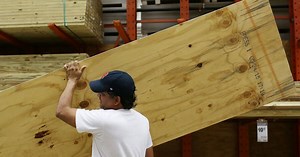 Installing plywood shutters