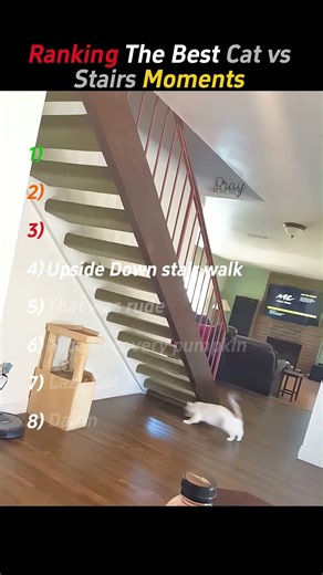 Ranking The Best Cat vs Stairs Moments