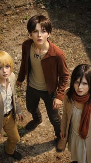 Mikasa in real life #attackontitan #ai #viralvideo