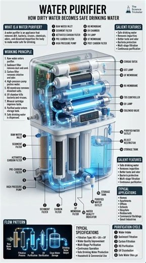 How a Water Purifier Works | Water Purification Process Explained