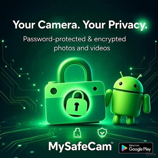 MySafeCam - Private camera with encrypted Gallery