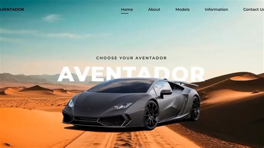 让我们一步步使用Html、CSS和JavaScript来构建一个汽车网站