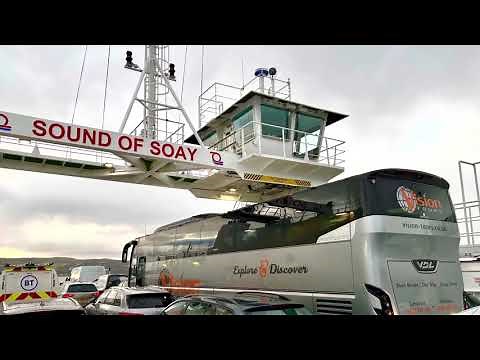 Ferry crossing between Hunter's Quay (Dunoon) and McInroy's Point (Gourock) - Scotland