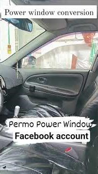 mitsubishi lancer power window conversion
