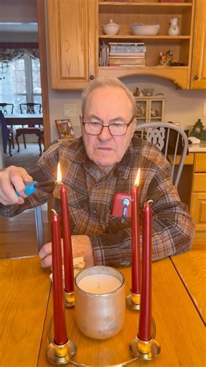 Opa Lights the Second Advent Candle 🕯️ | A Beautiful Family Tradition Continues #Advent #Faith #Opa