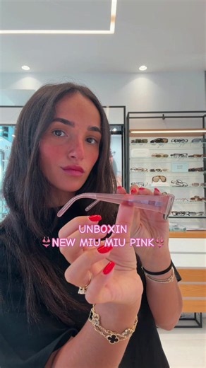 Pink Miu Miu Sunglasses Unboxing — New Trend Reveal