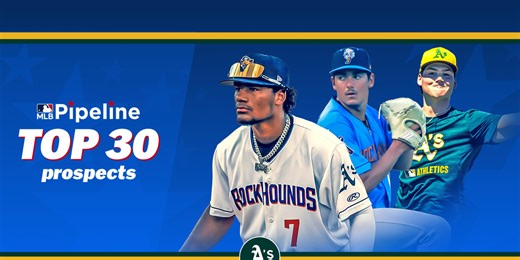 Here are the A's 2026 Top 30 prospects