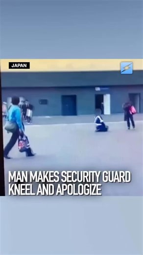 operationdefence on Instagram: "**Japanese Man Sparks Outrage After Forcing Expo Guard into Dogeza Over Shuttle Bus Directions** A viral video from Osaka Expo has drawn fierce backlash after showing a Japanese attendee angrily demanding a *dogeza* (deep kneeling apology) from a security guard who couldn’t provide exact shuttle bus directions. The incident began when the guard, unsure of the pickup location, directed the man to an information booth for assistance. The attendee erupted, shouting, 