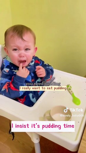 Adorable Baby Wants Pudding | Cute Kids Eating Pudding
