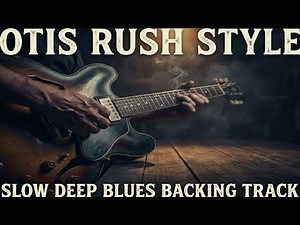 Otis Rush Style Slow Blues Backing Track | Deep & Moody