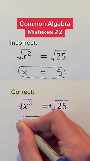 Avoid These Common Algebra Mistakes