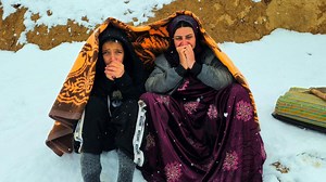 5.2K views · 108 reactions | Sadness & Pity Poor Homeless Mom & Daughter Lock In The Snowstorm Cold Day In Blizzard | Iran Lifestyle | Facebook