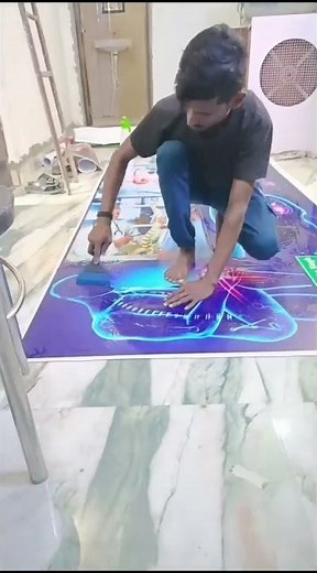 Vinyl Printing and Sunboard Pasting | How to pasting vinyl on sunboard #shorts #vinyles #pasting