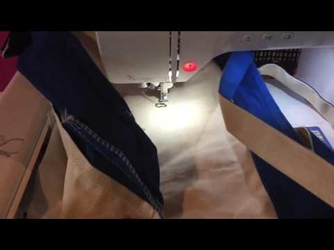 How to Embroider a Tote Bag on a Single Needle Embroidery Machine