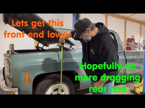 lowering spindles for the 1978 Chevy C20 C10