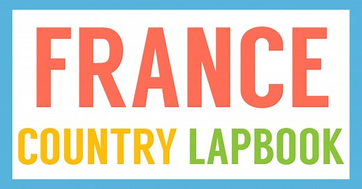Free France Lapbook - Homeschool Share