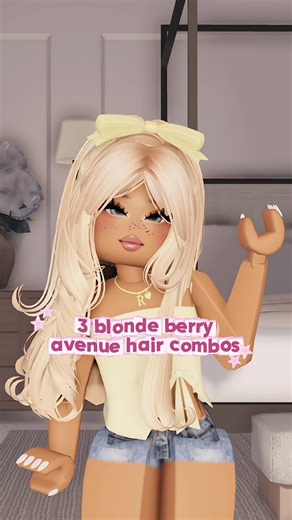 hair combos !! personally I think the second one is the best one 🌚 || #berryavenue #roblox #viral #fypシ #haircombos