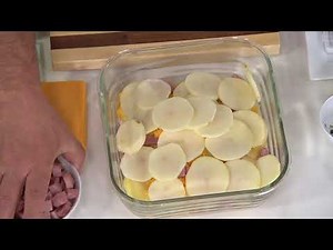 Genius 12-Cup Chopper w/5 Blades and Glass Baker w/Storage Lid on QVC