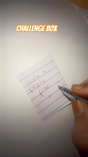 i make a challenge box