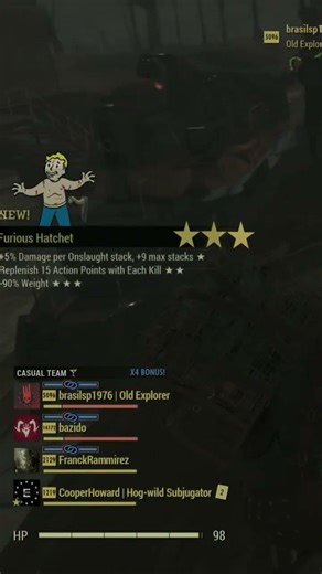 Level 14000 Dies to #bounty in #fallout76