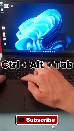 Open Task Switcher With This Shortcut Ctrl + Alt + Tab #windows #smartphone #windows11