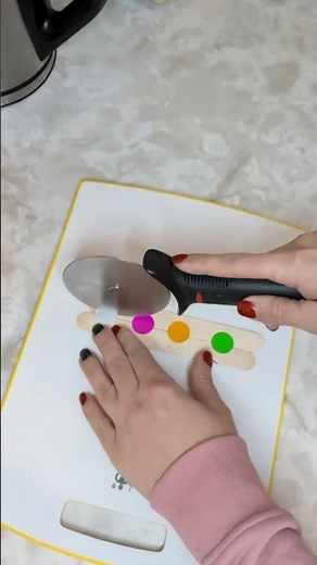 Simple and fun pattern making play made right at home or in your classroom.