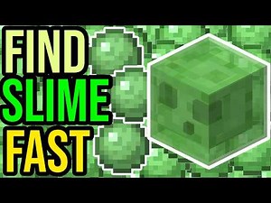 How To Get Slime Balls FAST In Minecraft!