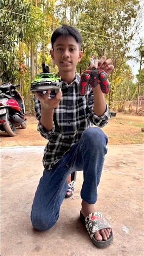 Rc remote control Bomber car 🚗 Ki testing deko