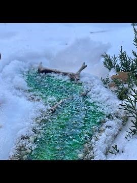 How to make realistic water for Dioramas and Christmas Villages