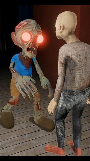 Granny Aur Zombie (part 1) | Gulli Bulli Aur Zombie | Zombie Cartoon Story