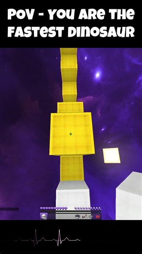 Speeding through this Minecraft Parkour Course!