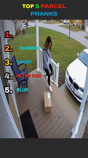 Top 5 Parcel delivery Pranks #funny #comedy #prank memes #fail #fails