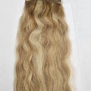 Human Hair Super French Weaving Tangle-free; Wavy Sew-in Weft; Mixed Colors. - Etsy