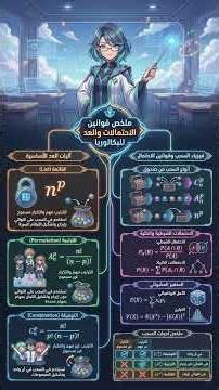 Summary of Probability and Harmonic Analysis (Third Year of Secondary School) #bacdz #Egypt #Iraq...